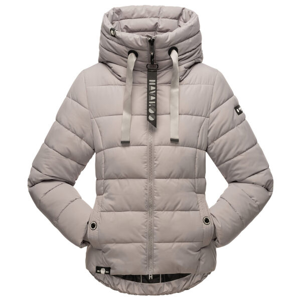 Navahoo Amayaa Damen Winterjacke B930 Zink Grau Größe XS - Gr. 34