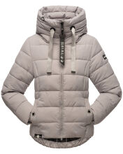 Navahoo Amayaa Damen Winterjacke B930 Zink Grau Größe XS - Gr. 34