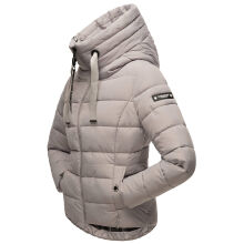 Navahoo Amayaa Damen Winterjacke B930 Zink Grau Größe XS - Gr. 34