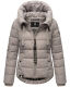 Navahoo Amayaa Damen Winterjacke B930 Zink Grau Größe XS - Gr. 34