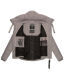 Navahoo Amayaa Damen Winterjacke B930 Zink Grau Größe XS - Gr. 34