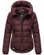Navahoo Amayaa Damen Winterjacke B930 Weinrot Größe S - Gr. 36