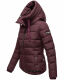 Navahoo Amayaa Damen Winterjacke B930 Weinrot Größe S - Gr. 36