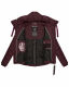 Navahoo Amayaa Damen Winterjacke B930 Weinrot Größe S - Gr. 36