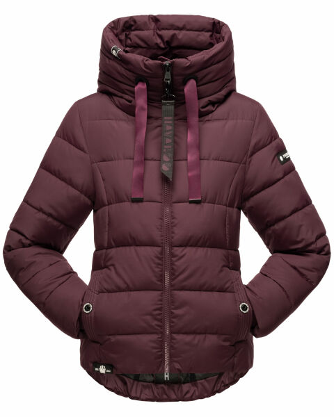 Navahoo Amayaa Damen Winterjacke B930 Weinrot Größe M - Gr. 38