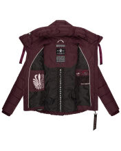 Navahoo Amayaa Damen Winterjacke B930 Weinrot Größe M - Gr. 38