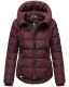 Navahoo Amayaa Damen Winterjacke B930 Weinrot Größe M - Gr. 38