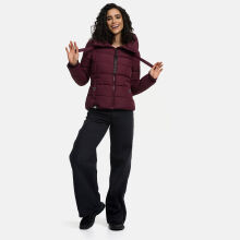 Navahoo Amayaa Damen Winterjacke B930 Weinrot Gr&ouml;&szlig;e XXL - Gr. 44