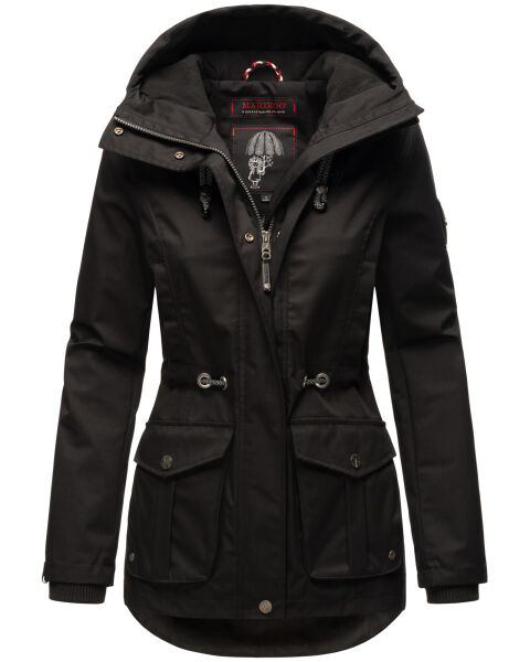 Marikoo Babetaa Princess Damen Winterjacke B931 Schwarz Größe S - Gr. 36