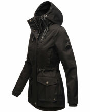 Marikoo Babetaa Princess Damen Winterjacke B931 Schwarz Größe M - Gr. 38