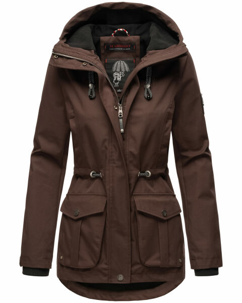 Marikoo Babetaa Princess Damen Winterjacke B931 Dark Choco Größe XS - Gr. 34