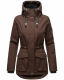 Marikoo Babetaa Princess Damen Winterjacke B931 Dark Choco Größe XS - Gr. 34