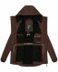 Marikoo Babetaa Princess Damen Winterjacke B931 Dark Choco Größe XS - Gr. 34