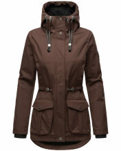 Marikoo Babetaa Princess Damen Winterjacke B931 Dark Choco Gr&ouml;&szlig;e L - Gr. 40