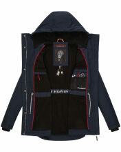 Marikoo Babetaa Princess Damen Winterjacke B931 Navy Größe XS - Gr. 34