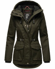 Marikoo Babetaa Princess Damen Winterjacke B931 Olive Größe M - Gr. 38