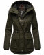 Marikoo Babetaa Princess Damen Winterjacke B931 Olive Größe M - Gr. 38