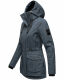 Marikoo Babetaa Princess Damen Winterjacke B931 Blau Größe M - Gr. 38