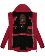 Marikoo Babetaa Princess Damen Winterjacke B931 Blood Red Größe M - Gr. 38