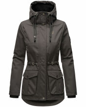 Marikoo Babetaa Princess Damen Winterjacke B931 Anthrazit Gr&ouml;&szlig;e S - Gr. 36