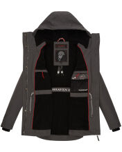 Marikoo Babetaa Princess Damen Winterjacke B931 Anthrazit Gr&ouml;&szlig;e XXL - Gr. 44