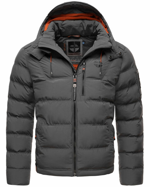 Stone Harbour Arvidoo Herren Winterjacke B736 Anthrazit Größe L - Gr. L