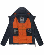 Stone Harbour Arvidoo Herren Winterjacke B736 Navy Größe M - Gr. M