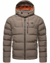 Stone Harbour Arvidoo Herren Winterjacke B736 Stein Braun Größe S - Gr. S