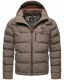 Stone Harbour Arvidoo Herren Winterjacke B736 Stein Braun Größe L - Gr. L