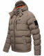Stone Harbour Arvidoo Herren Winterjacke B736 Stein Braun Größe L - Gr. L
