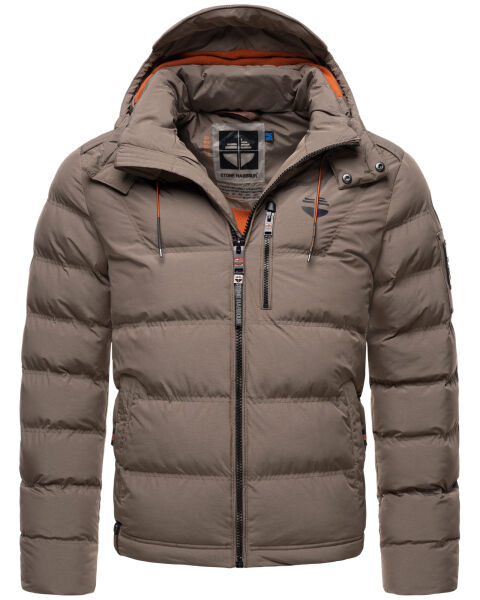 Stone Harbour Arvidoo Herren Winterjacke B736 Stein Braun Größe XXL - Gr. 2XL