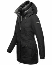 Navahoo Blizzardstorm Damen Jacke B923 Schwarz Größe M - Gr. 38