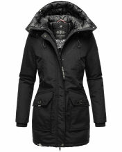 Navahoo Blizzardstorm Damen Jacke B923 Schwarz...