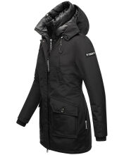 Navahoo Blizzardstorm Damen Jacke B923 Schwarz Größe XXXL - Gr. 46