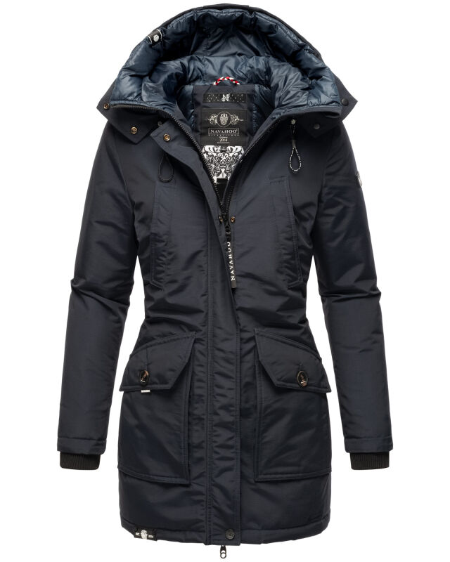 Navahoo Blizzardstorm Damen Winter Jacke Navy
