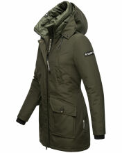 Navahoo Blizzardstorm Damen Jacke B923 Olive Größe XL - Gr. 42