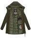 Navahoo Blizzardstorm Damen Jacke B923 Olive Größe XXL - Gr. 44