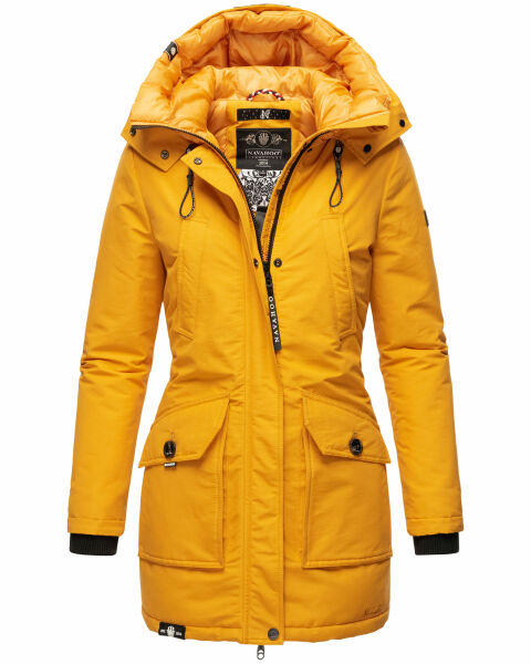 Navahoo Blizzardstorm Damen Jacke B923 Gelb Größe XS - Gr. 34