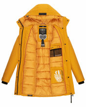 Navahoo Blizzardstorm Damen Jacke B923 Gelb Größe XS - Gr. 34