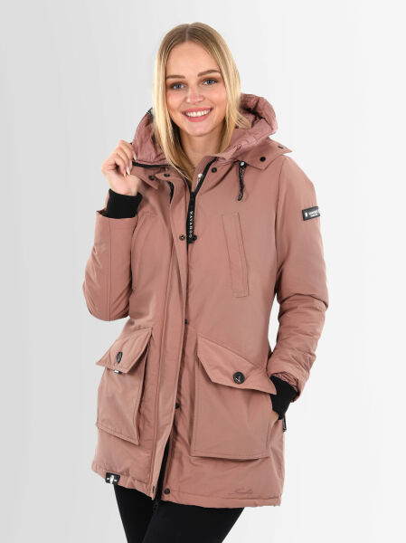 Navahoo Blizzardstorm Damen Jacke B923 Terracotta Größe L - Gr. 40