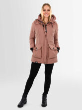 Navahoo Blizzardstorm Damen Jacke B923 Terracotta Größe L - Gr. 40