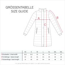 Navahoo Blizzardstorm Damen Jacke B923 Terracotta Größe L - Gr. 40