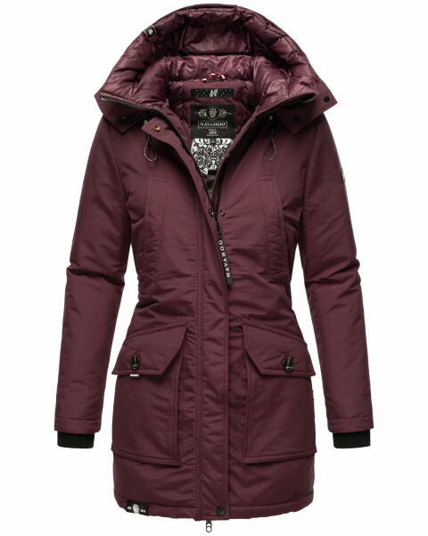 Navahoo Blizzardstorm Damen Jacke B923 Weinrot Größe M - Gr. 38