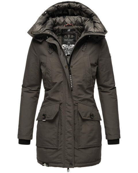 Navahoo Blizzardstorm Damen Jacke B923 Anthrazit Größe M - Gr. 38