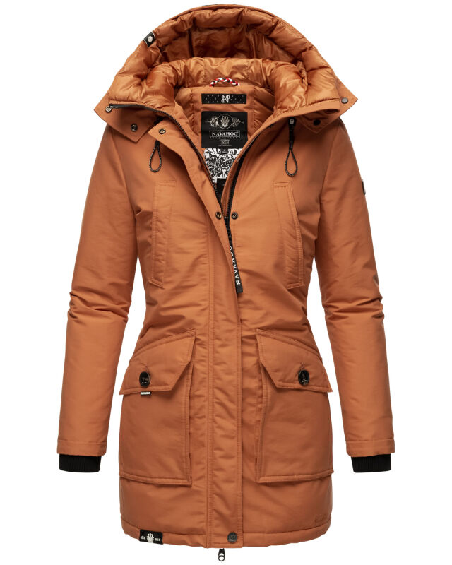 Navahoo Blizzardstorm Damen Winter Jacke Cinnamon