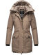Navahoo Blizzardstorm Damen Jacke B923 Taupe Grau Größe XS - Gr. 34