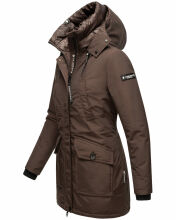 Navahoo Blizzardstorm Damen Jacke B923 Dark Choco Größe S - Gr. 36