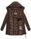 Navahoo Blizzardstorm Damen Jacke B923 Dark Choco Größe M - Gr. 38