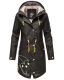 Marikoo Dancing Umbrella Damen Jacke B924 Schwarz Größe L - Gr. 40