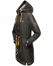 Marikoo Dancing Umbrella Damen Jacke B924 Schwarz Gr&ouml;&szlig;e XXL - Gr. 44